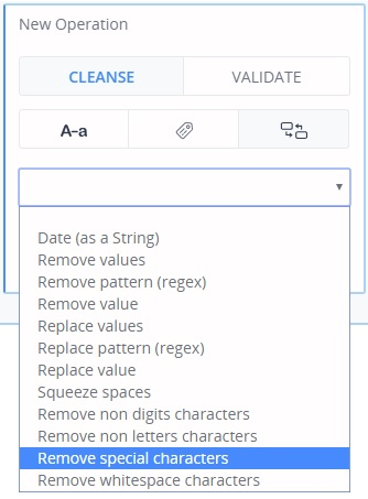 Remove or replace values in your data source.