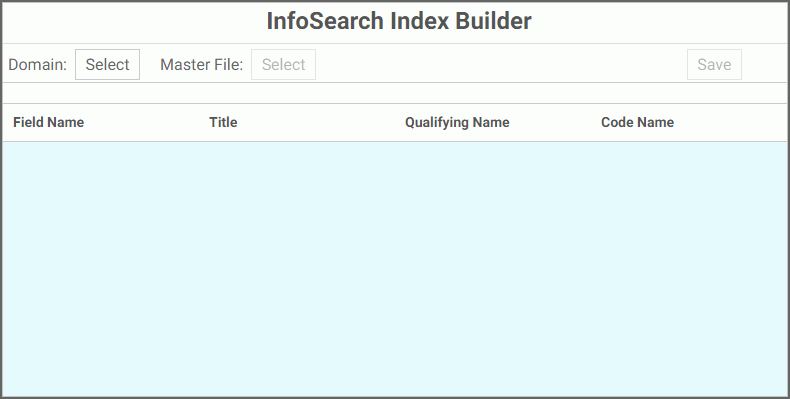 InfoSearch Index Builder